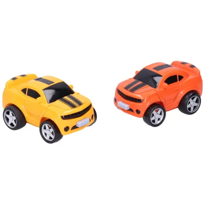 Autorobot na zotrvačník 11cm - žltá