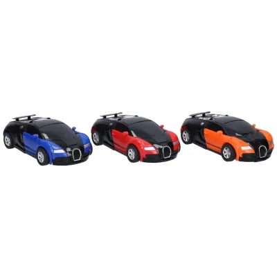 Autorobot na zotrvačník 12 cm - žltá