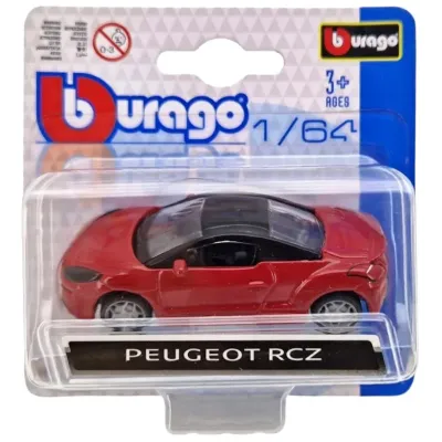 Bburago auto 1:64 mix - žltá - Porsche