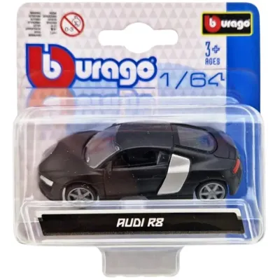 Bburago auto 1:64 mix - žltá - Porsche