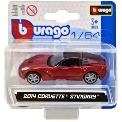 Bburago auto 1:64 mix - žltá - Porsche