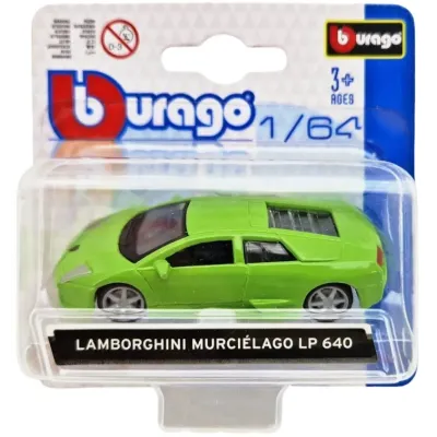 Bburago auto 1:64 mix - žltá - Porsche