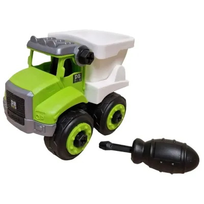 Dopravný prostriedok skrutkovací 14,5cm - smetiarske auto