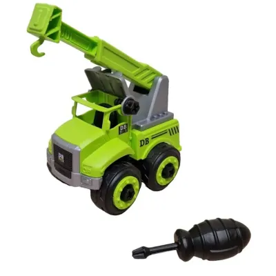 Dopravný prostriedok skrutkovací 14,5cm - smetiarske auto