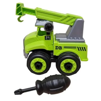 Dopravný prostriedok skrutkovací 14,5cm - smetiarske auto