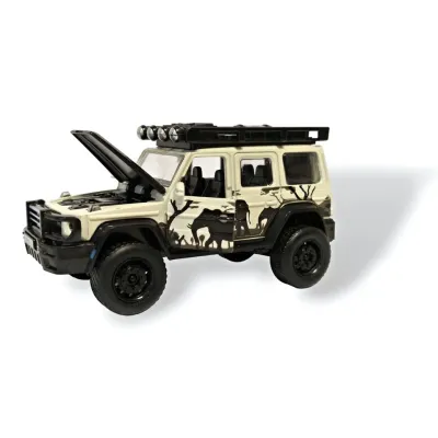 Off-Road kovové auto Safari 12cm - zelená