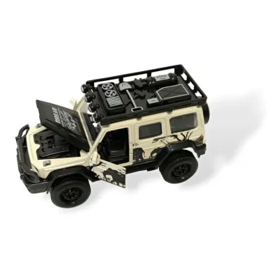 Off-Road kovové auto Safari 12cm - zelená