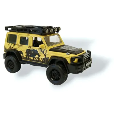 Off-Road kovové auto Safari 12cm - zelená