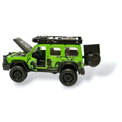 Off-Road kovové auto Safari 12cm - zelená