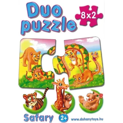 Puzzle duo mix 8x2ks - auto
