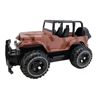 Terénne auto Jeep RC s efektmi 1:16 - zelená