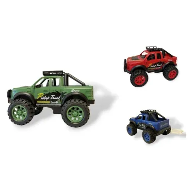 Terénne auto na zotrvačník 13cm - modrá