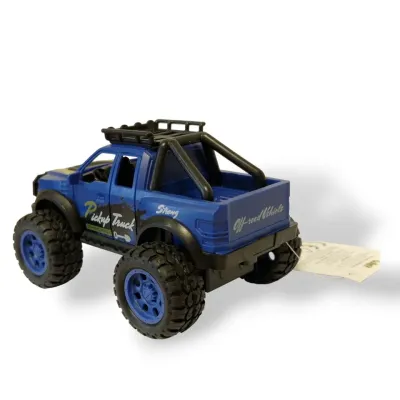 Terénne auto na zotrvačník 13cm - modrá