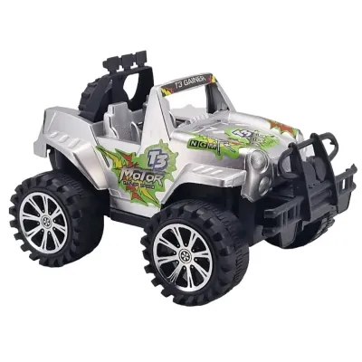 Terénne auto na zotrvačník 19cm - modrá