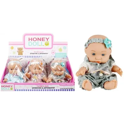 Bábätko s čelenkou 17cm