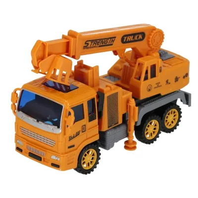 Stavebné auto so žeriavom Truck 18cm