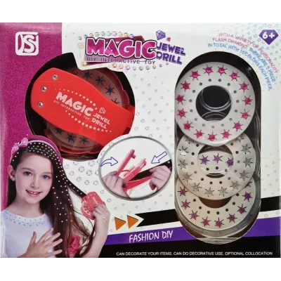 Korálky do vlasov so strojčekom