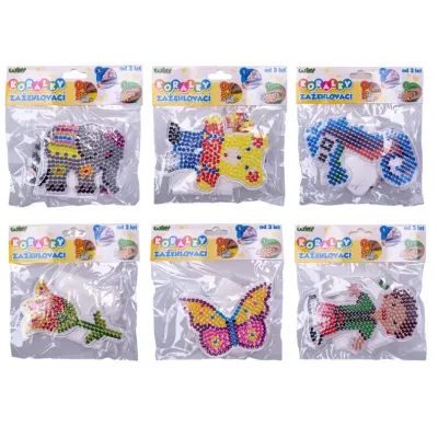 Korálky zažehľovacie set MIX 15cm - medveď