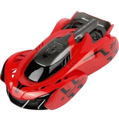 Auto antigravitačné červené RC na diaľkové ovládanie 15 cm