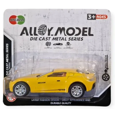 Auto športové kov na spätné naťiahnutie 8cm