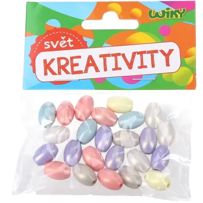 Korálky farebné 15g