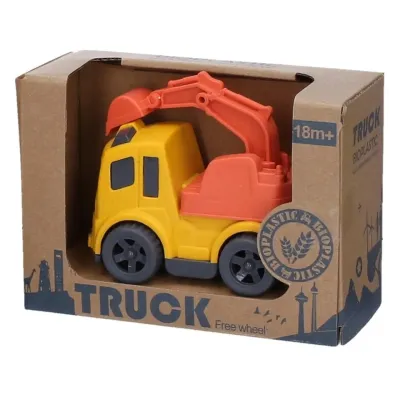 Stavebné stroje Bioplast auto 10cm