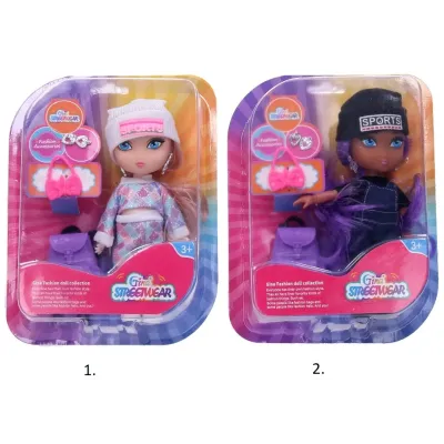 Bábika s batohom 16cm - 1