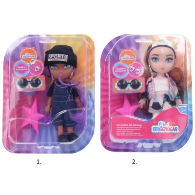 Bábika s doplnkami 16cm - 1