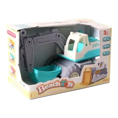 Bager plastový 18cm - modrá