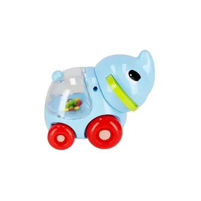 BamBam Slon na kolieskach hrkálka 10cm