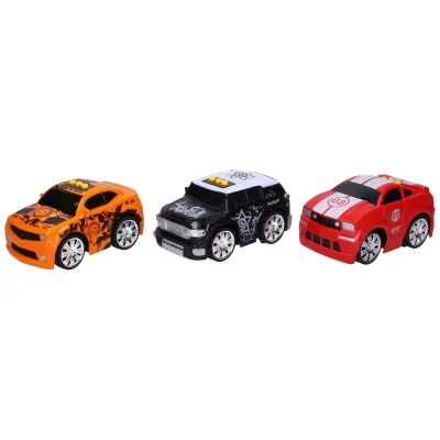 Športové auto na batérie 15cm - čierna