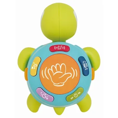 Bubon korytnačka s efektmi 15 cm - modrá