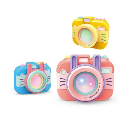 Fotoaparát s efektmi 9x11cm - žltá