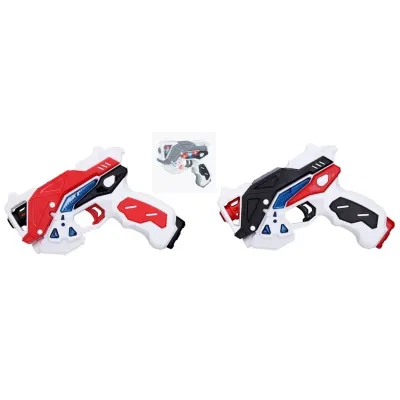 Pištoľ s efektmi a projekciou 15cm - čierna