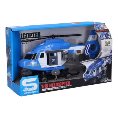 Vrtuľník policajný s efektmi 29cm