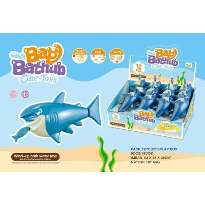 Žralok naťahovací do vody 16cm