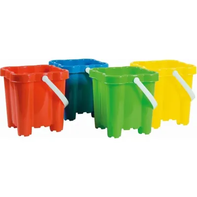 Androni Kýblik hrad 4 veže 16cm - žltá