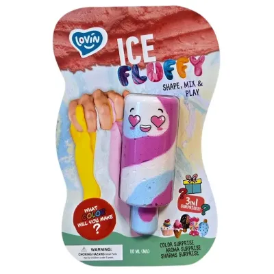 Antistresový sliz Ice Fluffy nanuk 110ml