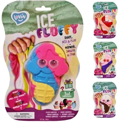 Antistresový sliz Ice Fluffy zmrzlina 110ml