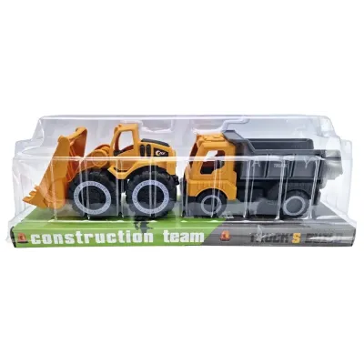 Auto sklápač s nakladačom sada