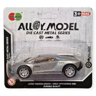 Auto športové kov na spätné naťiahnutie 8cm