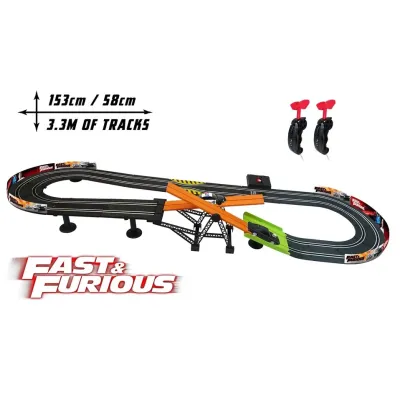 Autodráha s prekážkou Rýchlo a Zbesilo 330cm