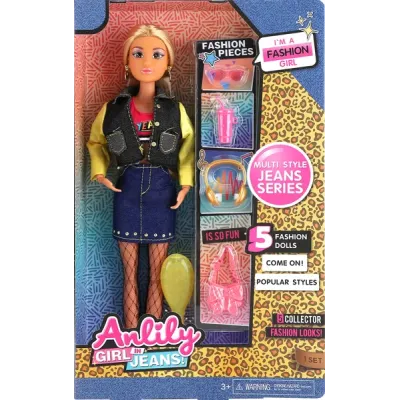 Bábika s doplnkami 30 cm.