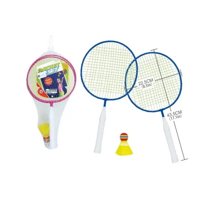 Badminton s košíkom 43,5cm - modrá