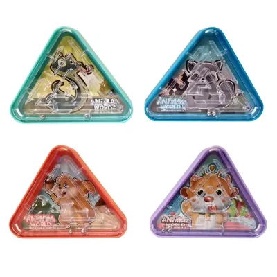 Blúdisko hra zvieratá 9cm - modrá