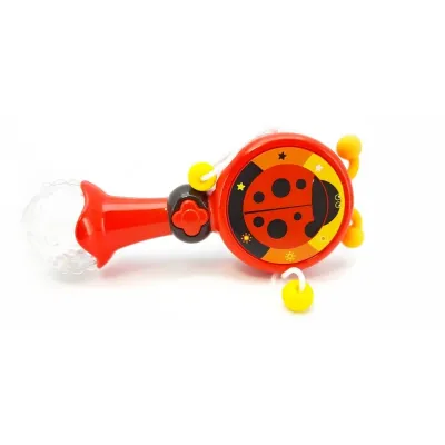 Bubon s hrkálkou a efektmi 17cm - lienka