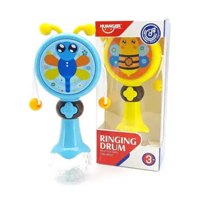 Bubon s hrkálkou a efektmi 17cm - lienka