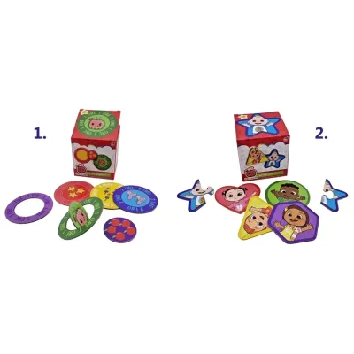 Cocomelon Moje prvé puzzle 10x10cm - 1–kružky