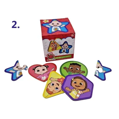 Cocomelon Moje prvé puzzle 10x10cm - 1–kružky