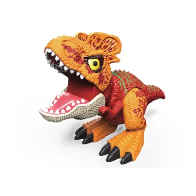 Dinosaurus s efektmi červený 26,5cm